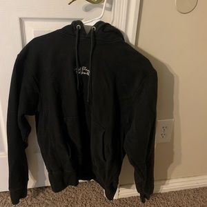 cant blame the youth black champion hoodie size M